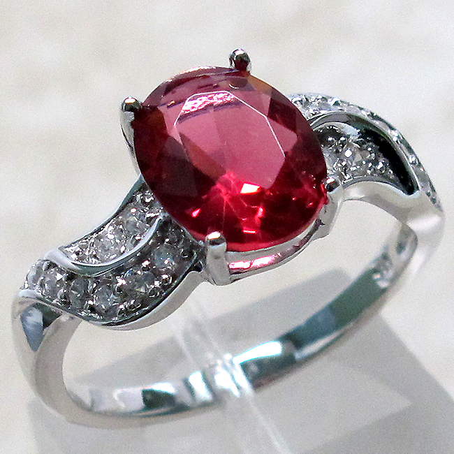 BIG HAND silver925×k18×coral×Ruby BIG HAND silver925×k18×coral×Ruby