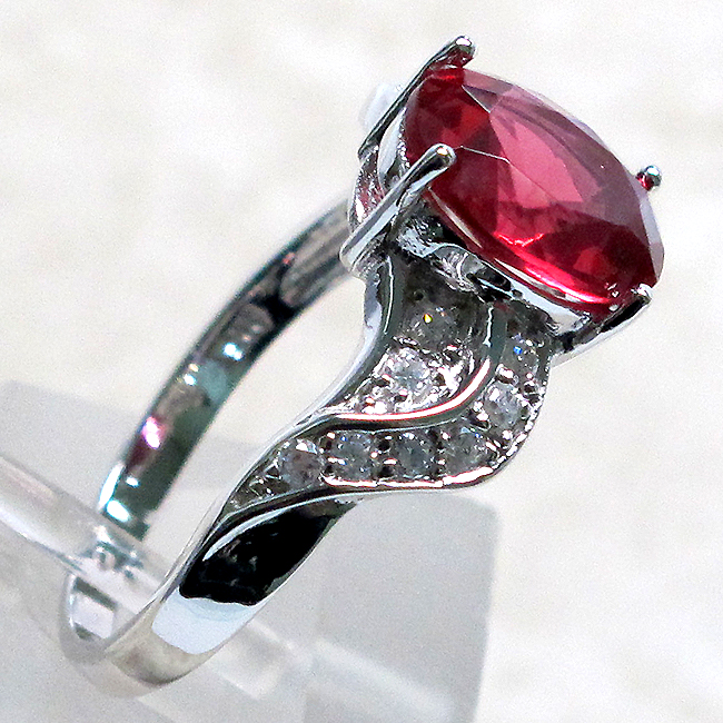 BIG HAND silver925×k18×coral×Ruby BIG HAND silver925×k18×coral×Ruby BIG HAND silver925×k18×coral